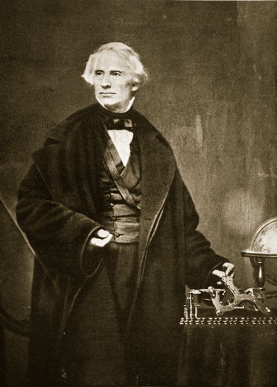 Samuel Finley Breese Morse at the Academy of Design in New York, 1841 by Mathew B. Brady